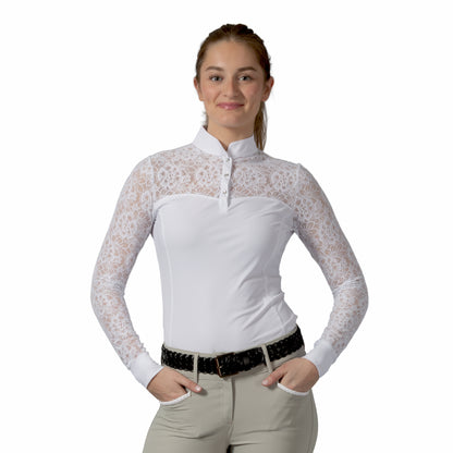 Equinavia Lisa Ladies Lace Long Sleeve Show Shirt