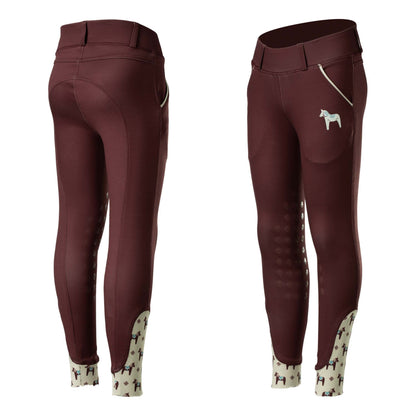 Equinavia Lena Kids Knee Patch Pull On Breeches