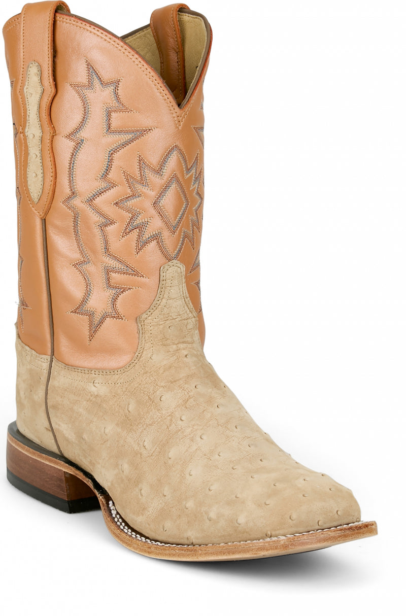 Tony Lama Mens Carlos 11" Full Quill Ostrich Boots