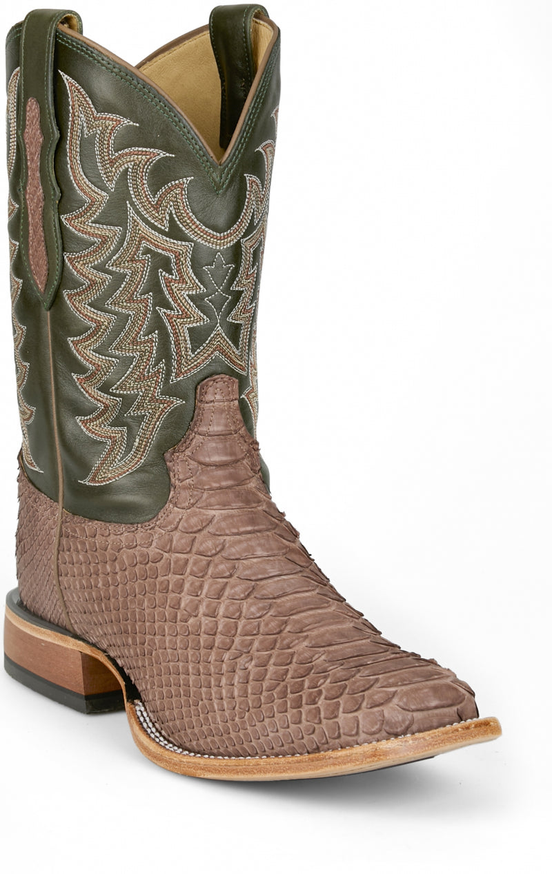 Tony Lama Mens Mario 11" Python Boots