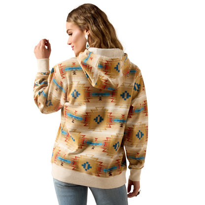 Ariat Logo 2.0 Ladies Printed Hoodie