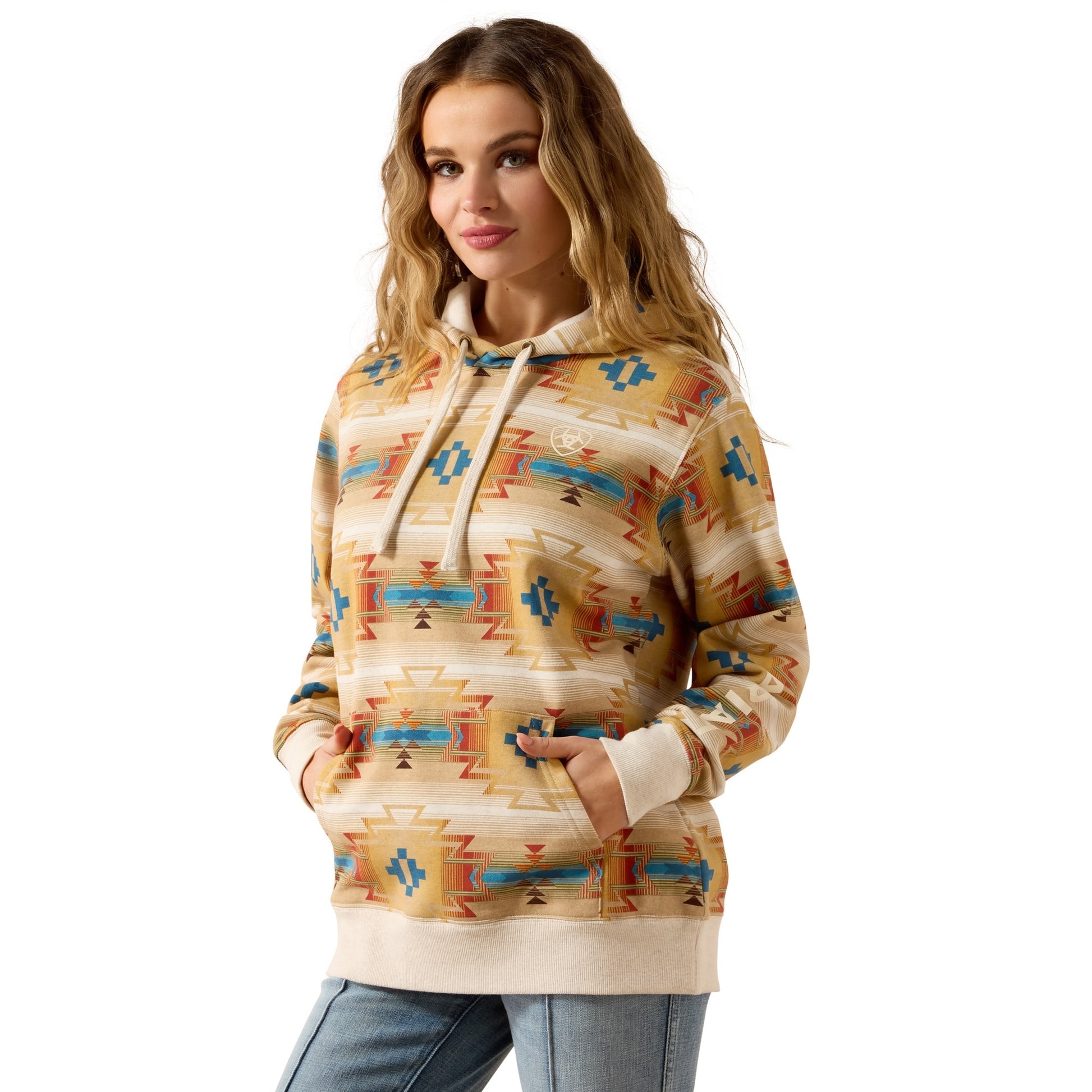 Ariat Logo 2.0 Ladies Printed Hoodie
