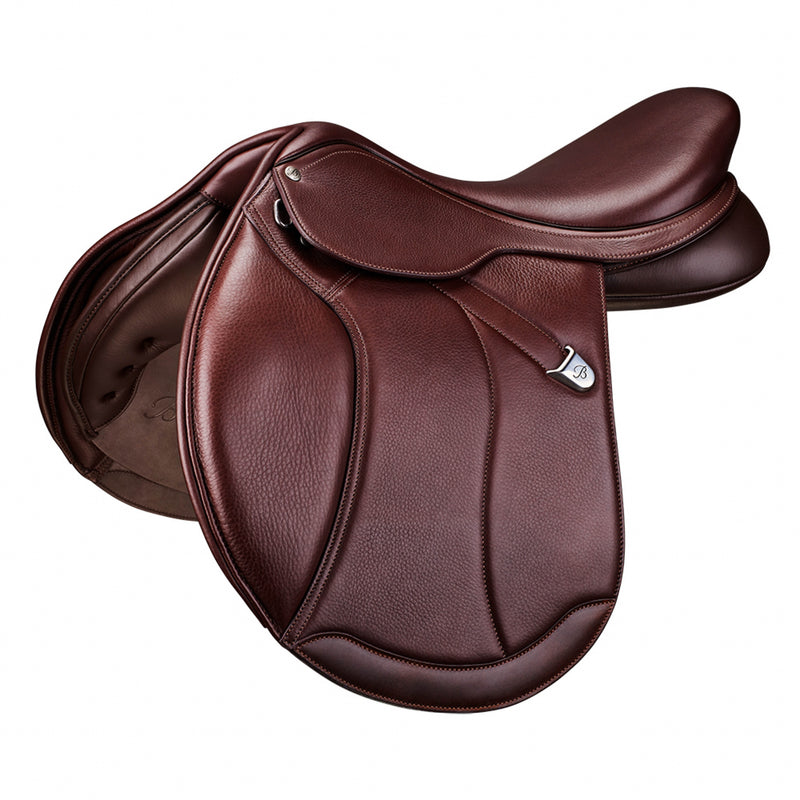 Bates Caprilli Close Contact Saddle + Extended Flap with Opulence Leather