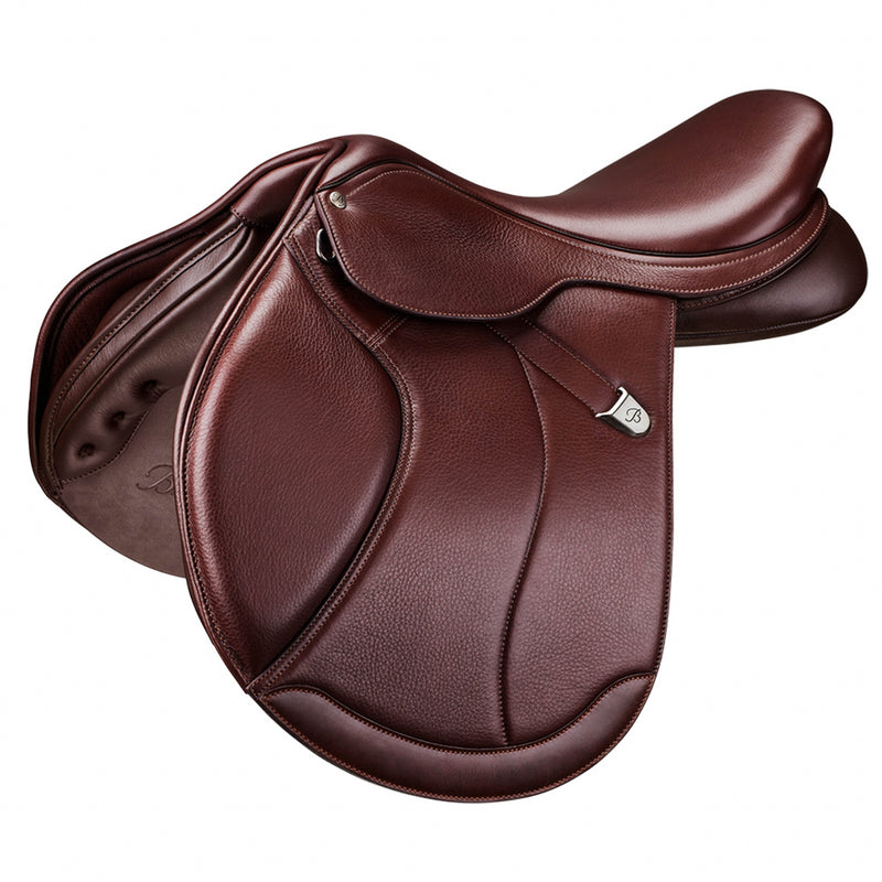 Bates Caprilli Close Contact Saddle + Forward Flap with Opulence Leather