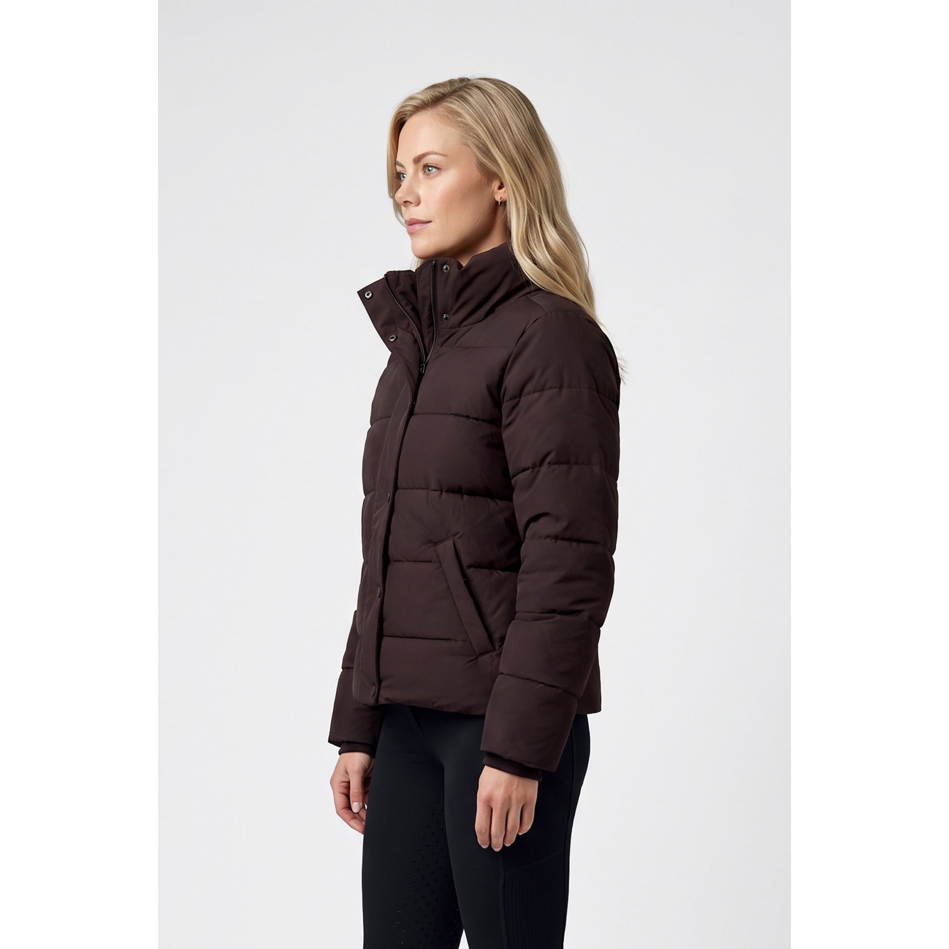 Weatherbeeta Ladies Quilted Insulated High Neck Jacket