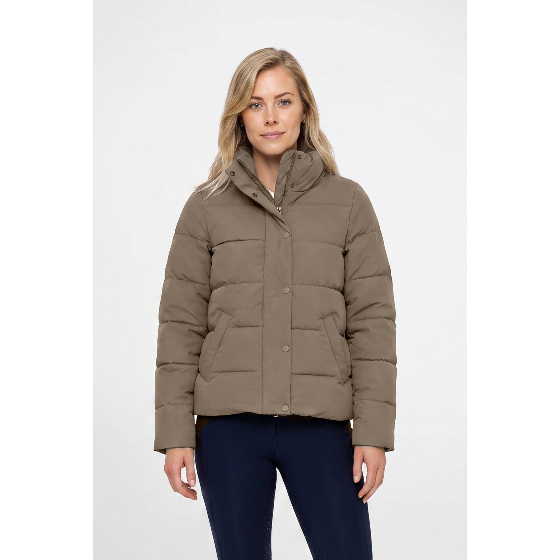 Weatherbeeta Ladies Quilted Insulated High Neck Jacket