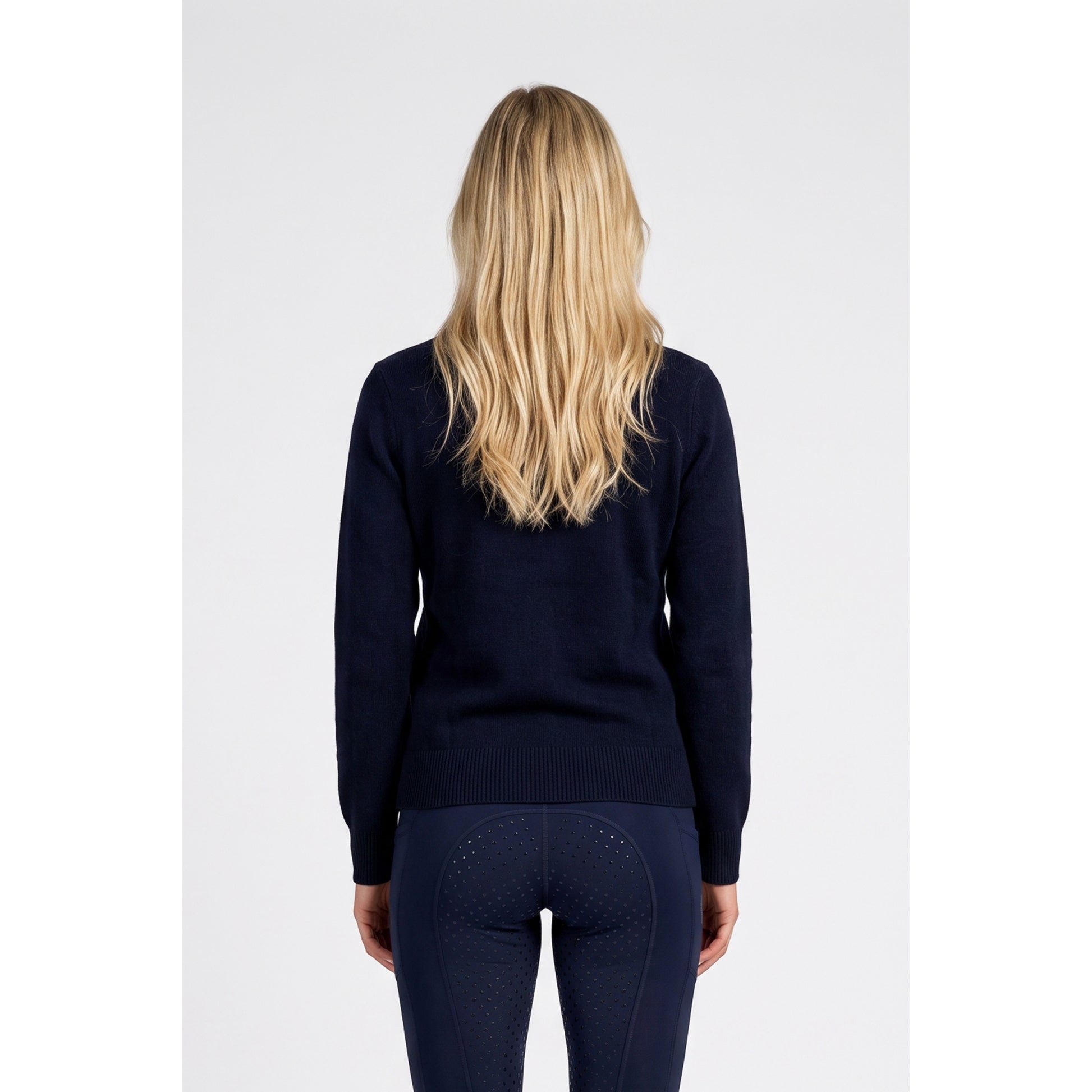 Weatherbeeta Ladies 1/2 Zip Collared Knit Pullover