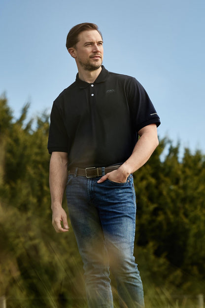 Weatherbeeta Mens Cotton Pique SS Polo