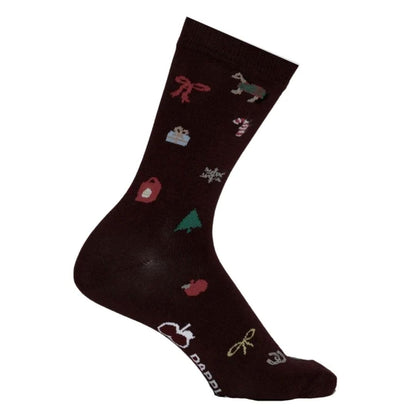 Dapplebay Ladies Holiday Charms Crew Socks