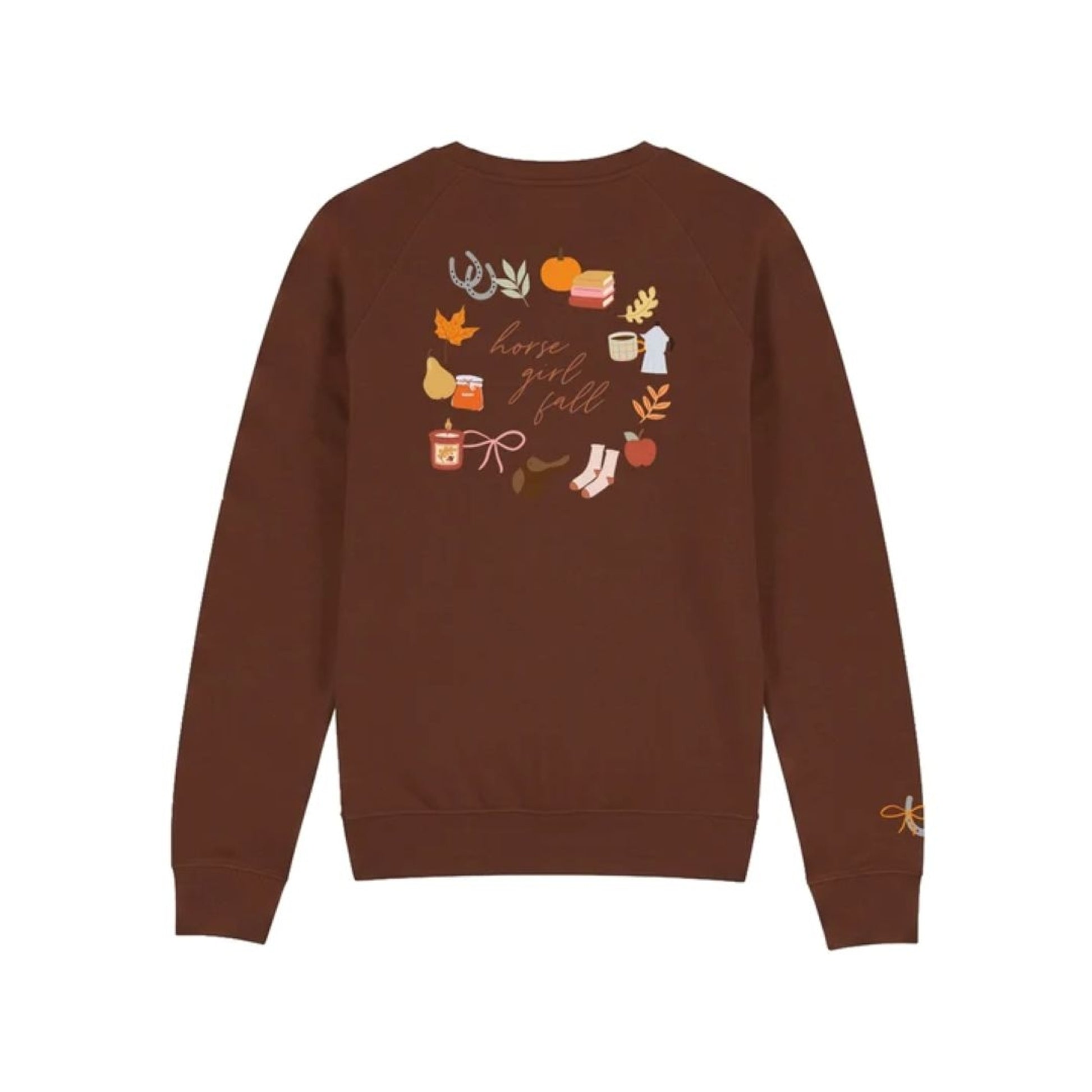 Dapplebay Kids Horse Girl Fall Sweatshirt