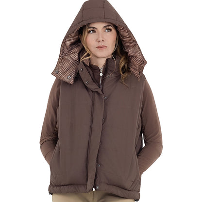 Dapplebay Ladies Reversible Puffer Vest