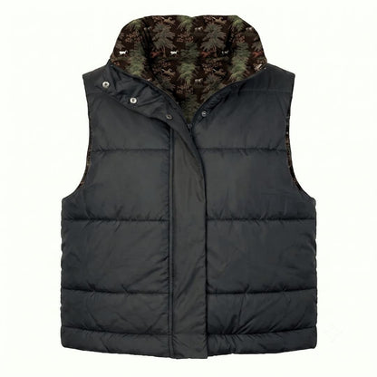 Dapplebay Ladies Reversible Puffer Vest