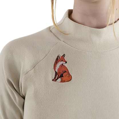 Dapplebay Ladies Heirloom Mock Neck Shirt