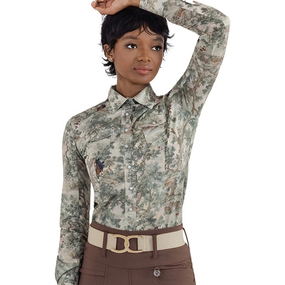 Dapplebay Ladies Hunt Tapestry Western Riding Top