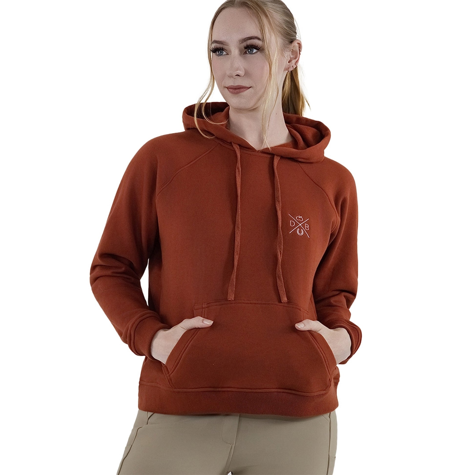 Dapplebay Ladies Palm Trees & Horse Shows Hoodie