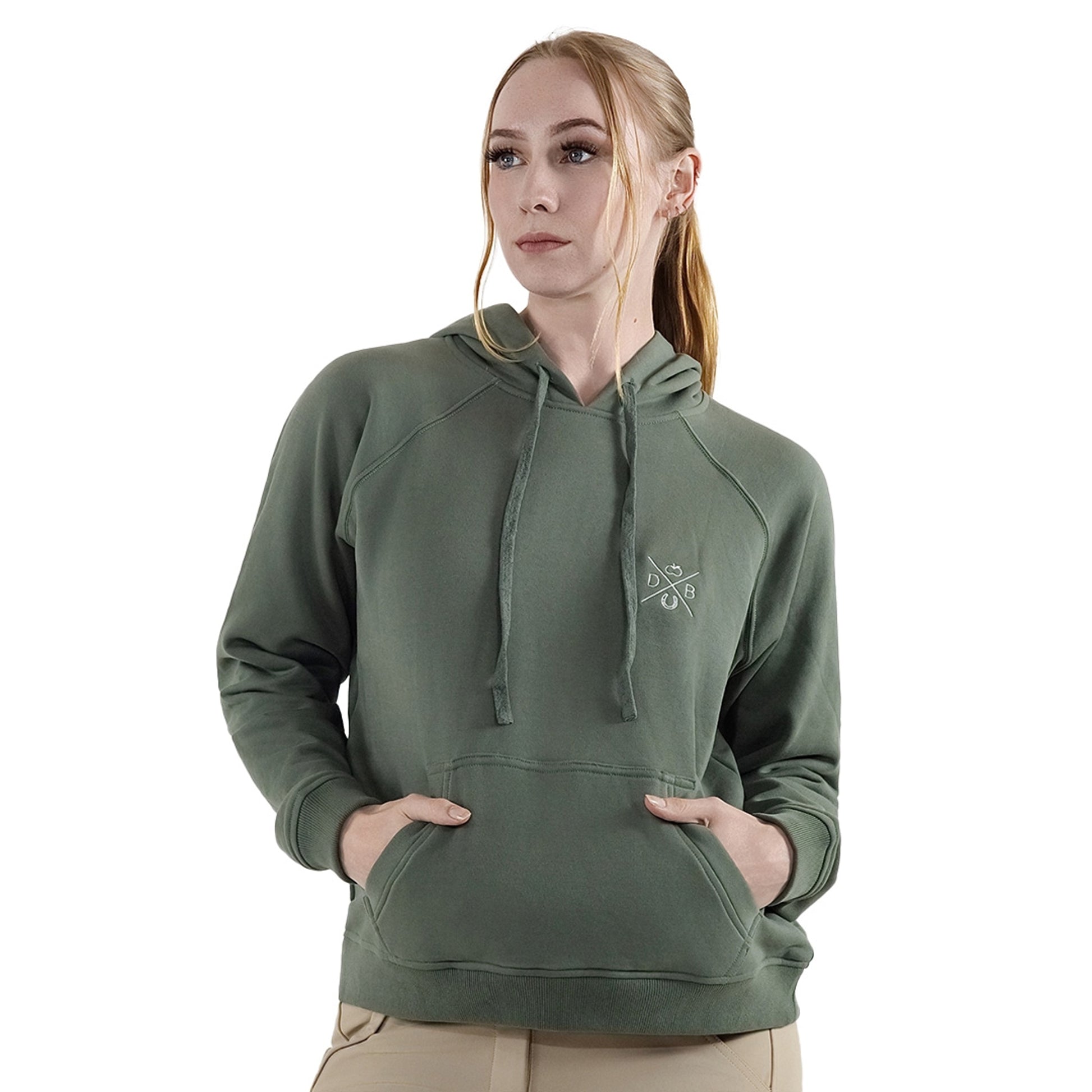Dapplebay Ladies Palm Trees & Horse Shows Hoodie