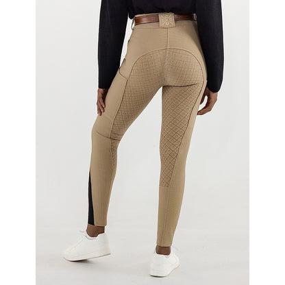 Dapplebay Ladies Pro Ribbed FS Suede Breeches