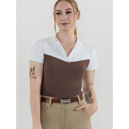 Dapplebay Lady 1/4 Zip SS Show Top