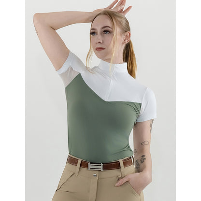 Dapplebay Lady 1/4 Zip SS Show Top