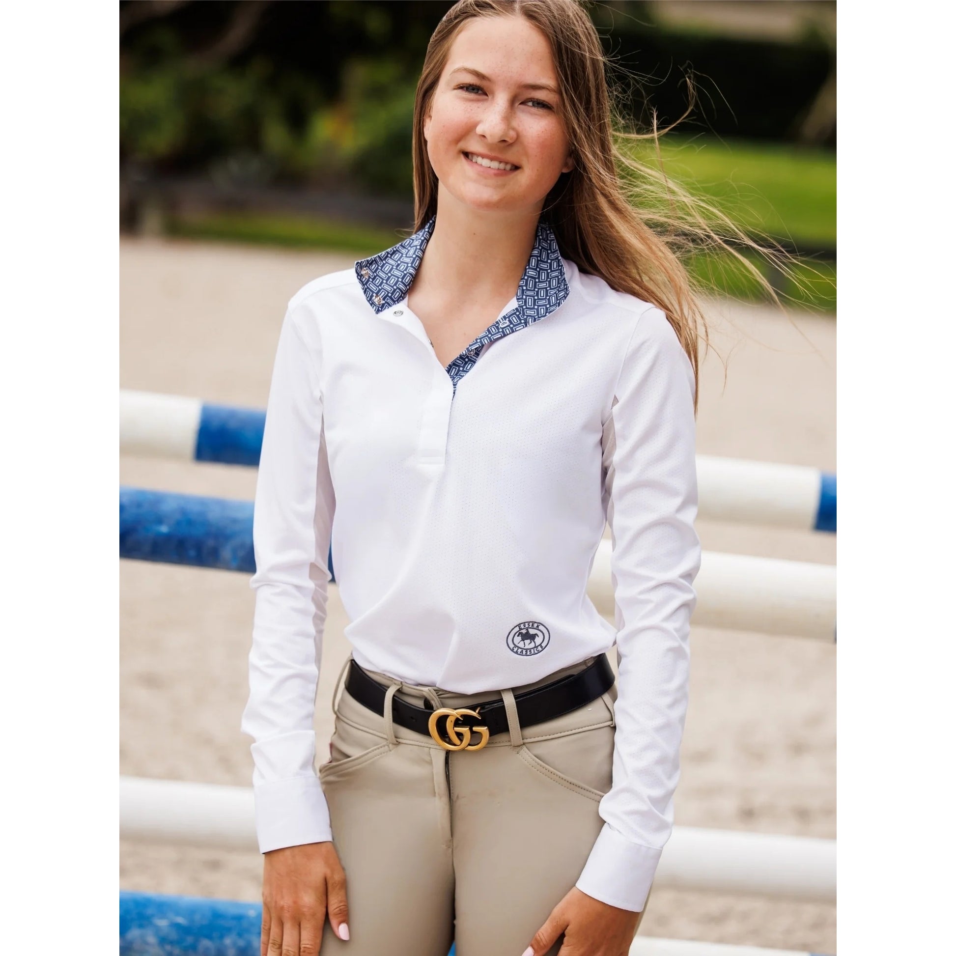 Essex Classics Talent Yarn Ladies Long Sleeve Show Shirt