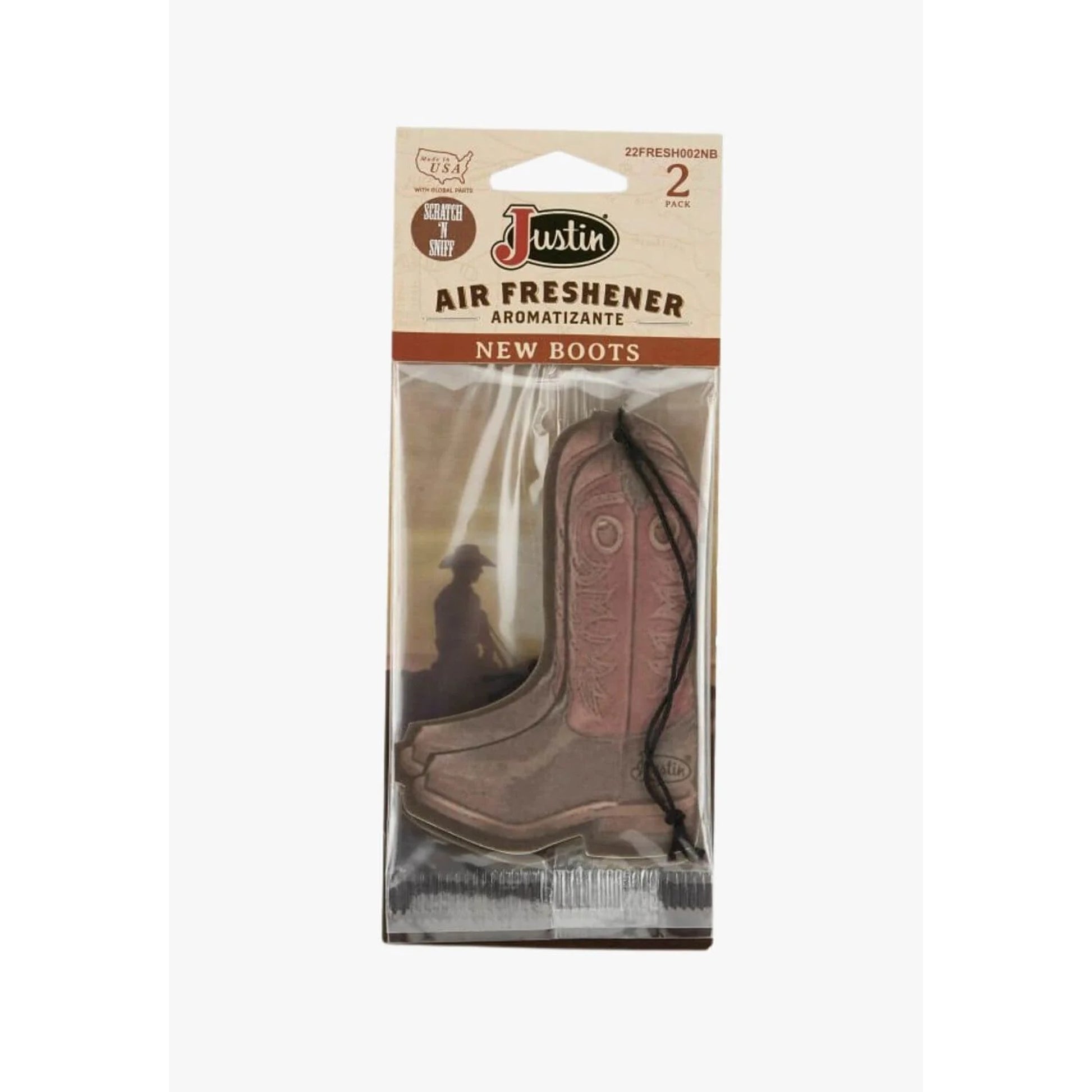 Justin Boot Air Freshener