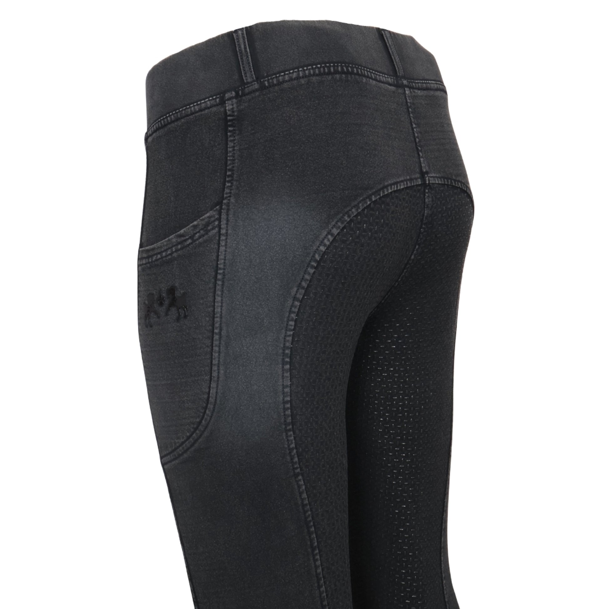 Equine Couture Ladies Silicon FS Tights with Phone Pocket