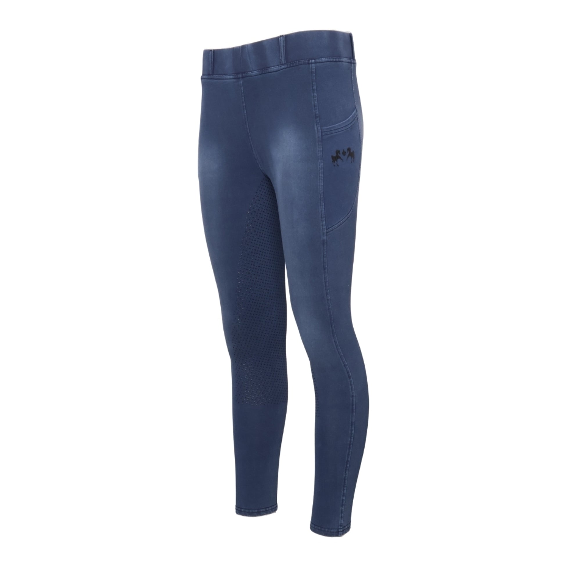 Equine Couture Ladies Silicon FS Tights with Phone Pocket
