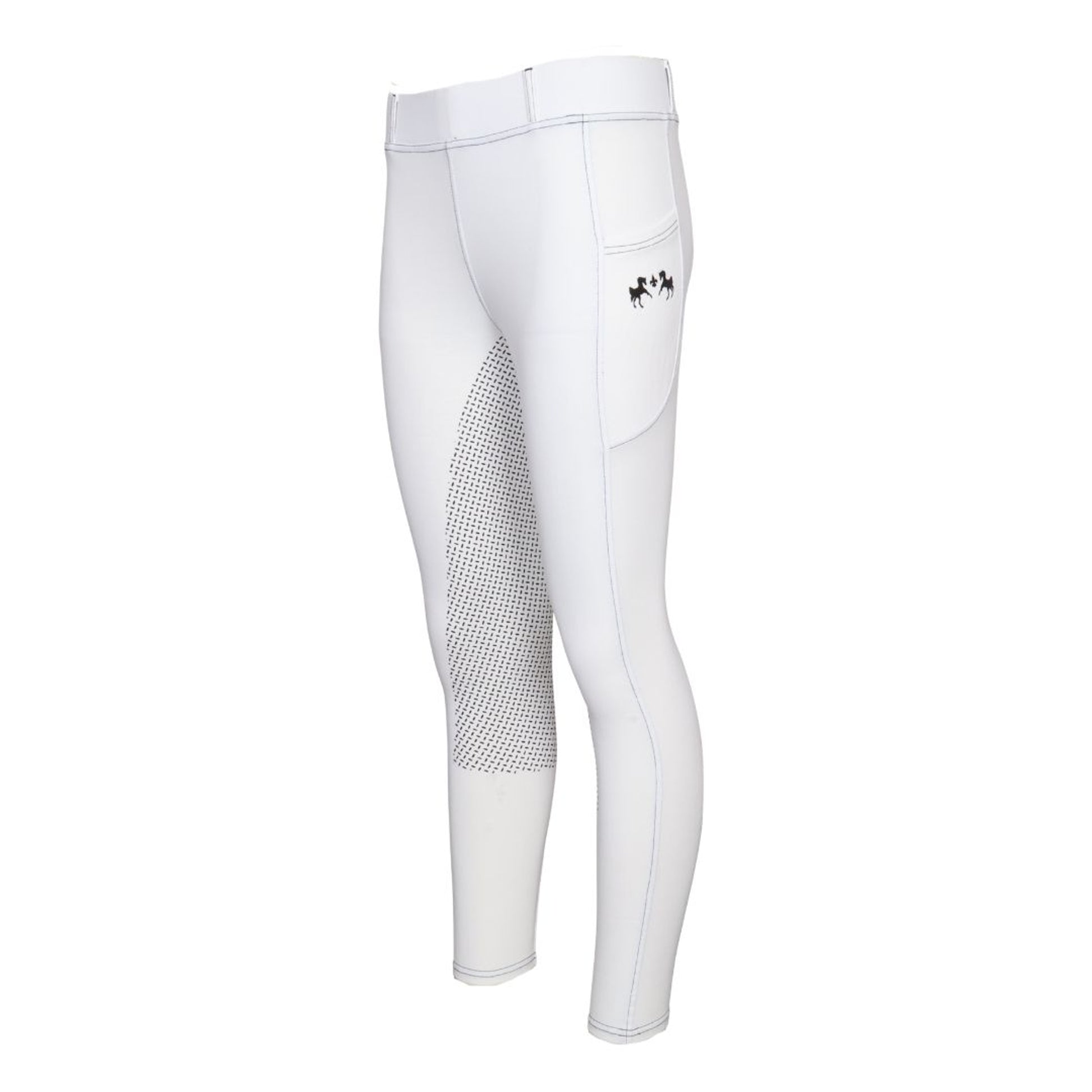 Equine Couture Ladies Silicon FS Tights with Phone Pocket