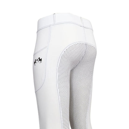 Equine Couture Ladies Silicon FS Tights with Phone Pocket