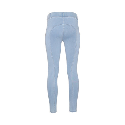 Equine Couture Ladies Denim KP Tights with Phone Pocket