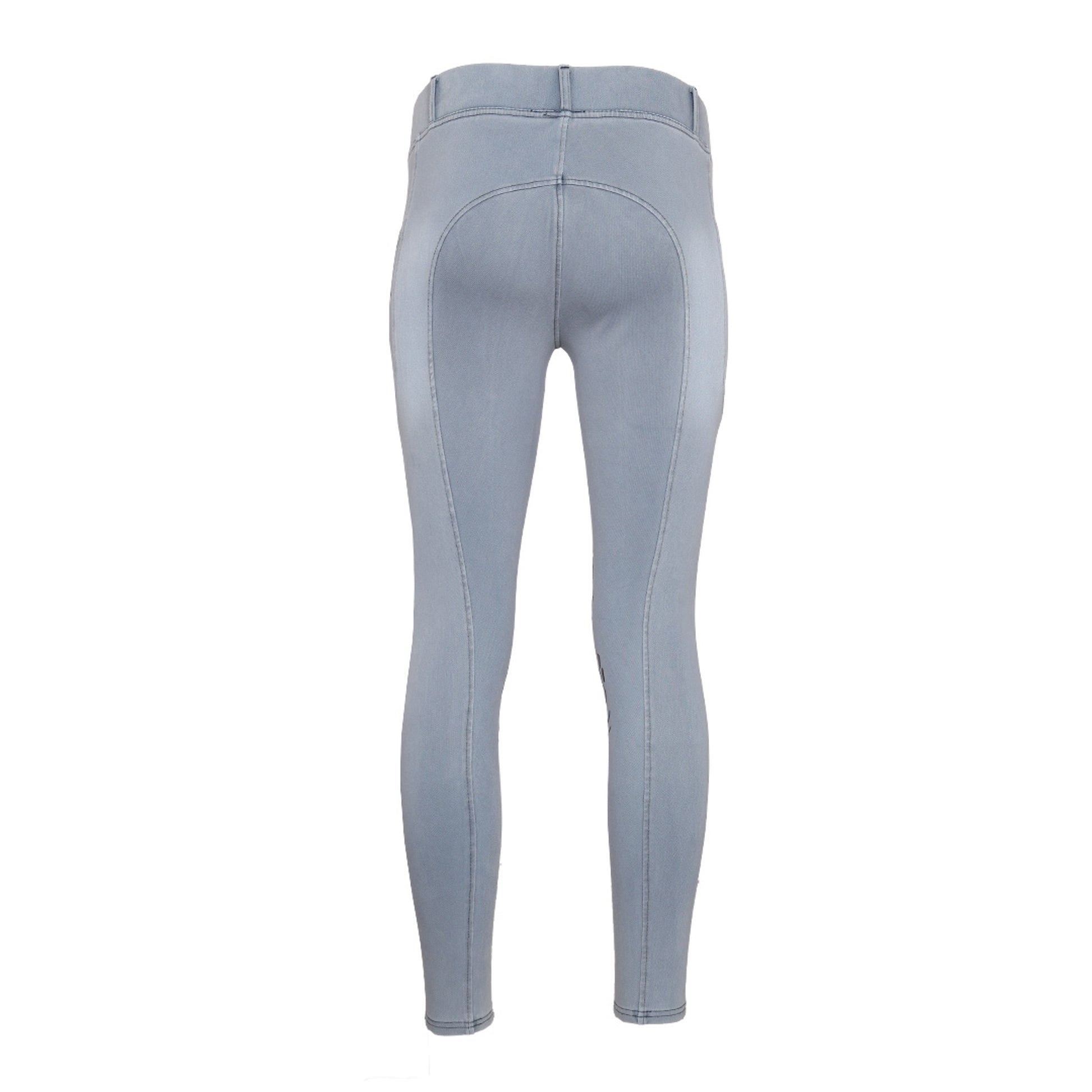 Equine Couture Ladies Denim KP Tights with Phone Pocket