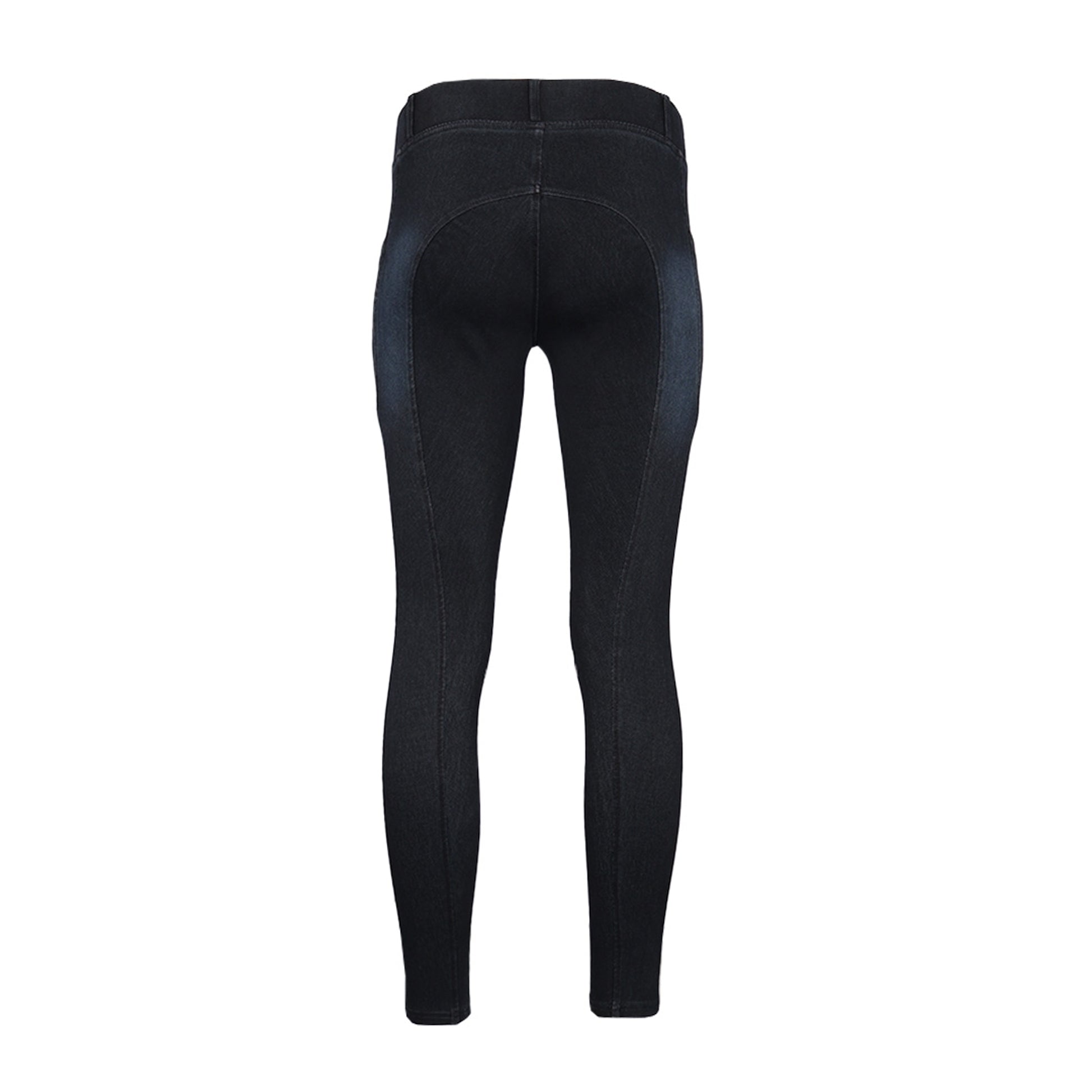 Equine Couture Ladies Denim KP Tights with Phone Pocket