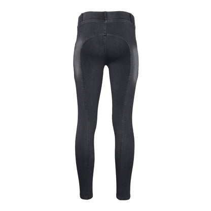 Equine Couture Ladies Denim KP Tights with Phone Pocket