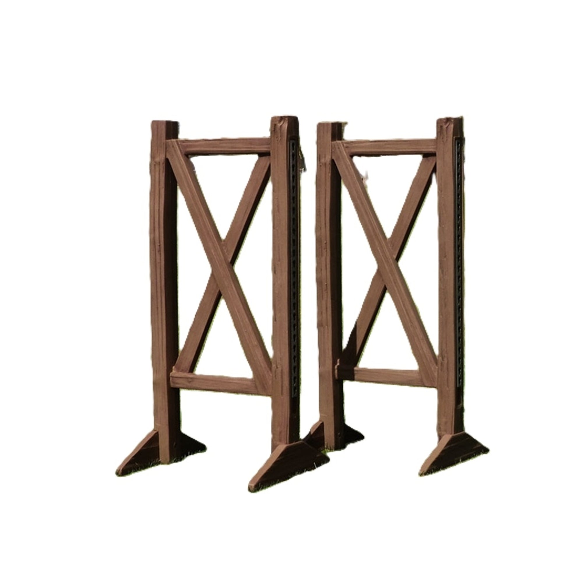 Burlingham Sports Faux Wood Split Rail Standards
