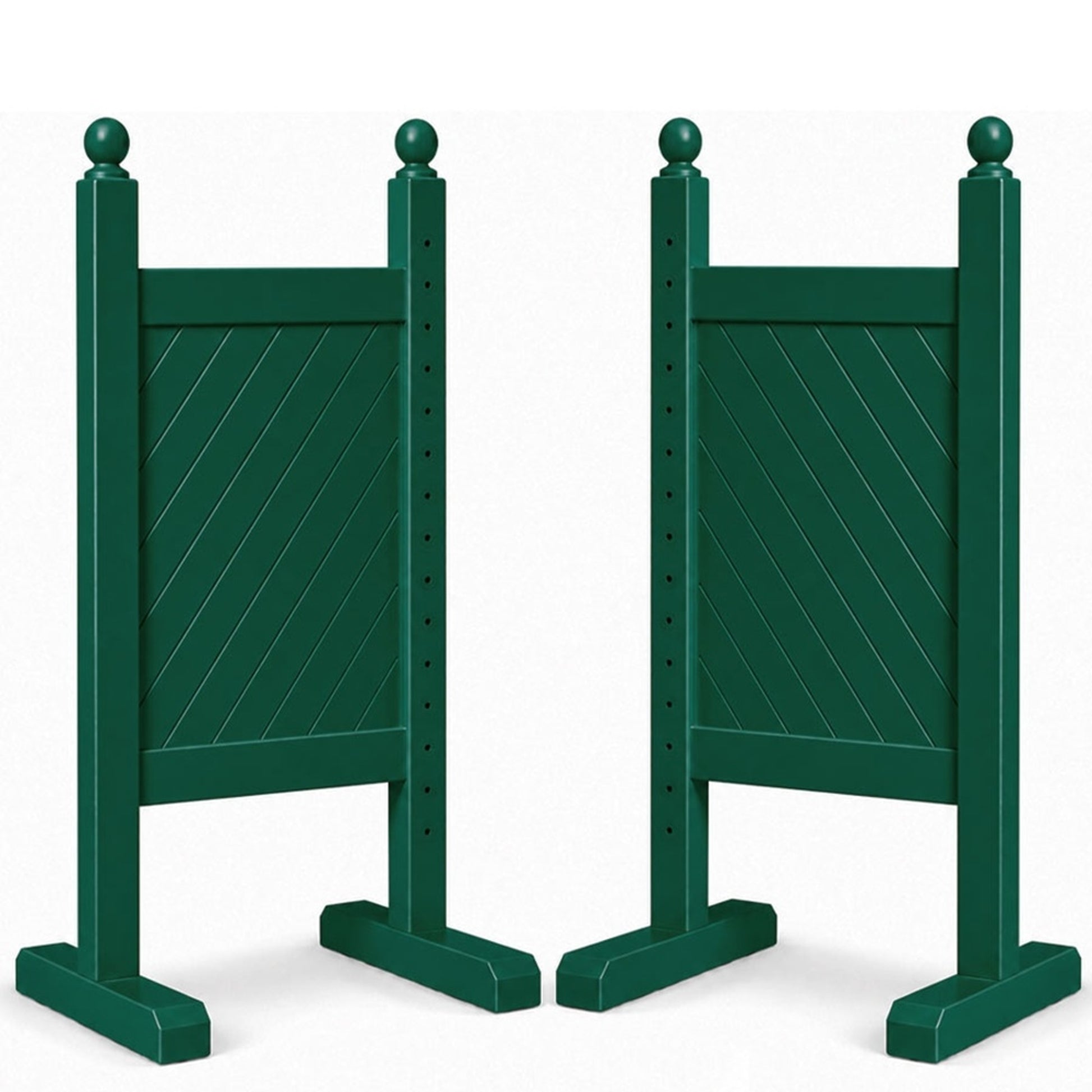 Burlingham Sports Square Panel Solid Color 5 Ft Jump Standards