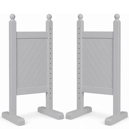Burlingham Sports Square Panel Solid Color 5 Ft Jump Standards