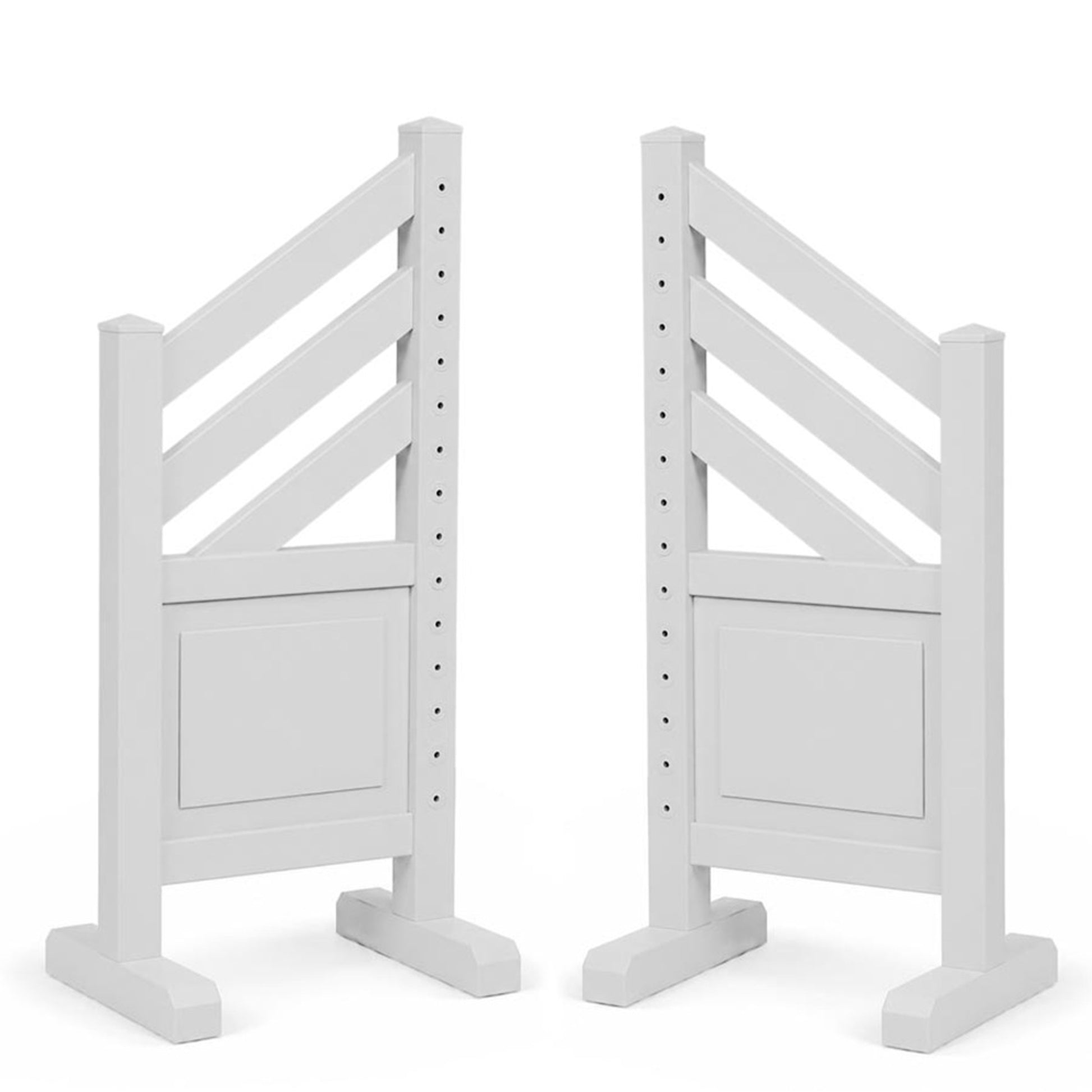 Burlingham Sports Diagonal Panel 5 Ft Solid Color Jump Standards
