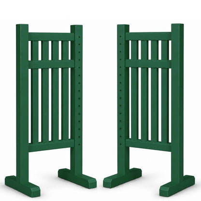 Burlingham Sports Vertical Slat Solid Color 5 Ft Jump Standards