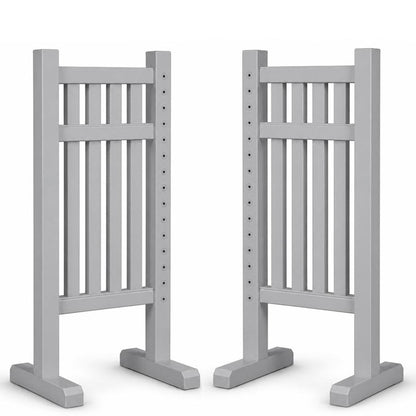 Burlingham Sports Vertical Slat Solid Color 5 Ft Jump Standards