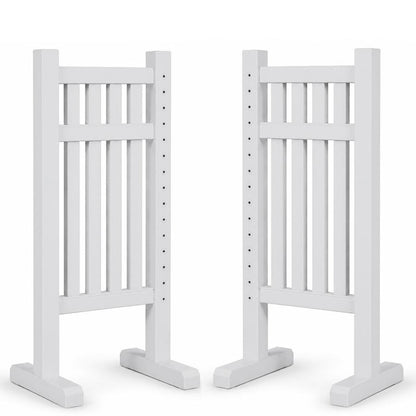 Burlingham Sports Vertical Slat Solid Color 5 Ft Jump Standards
