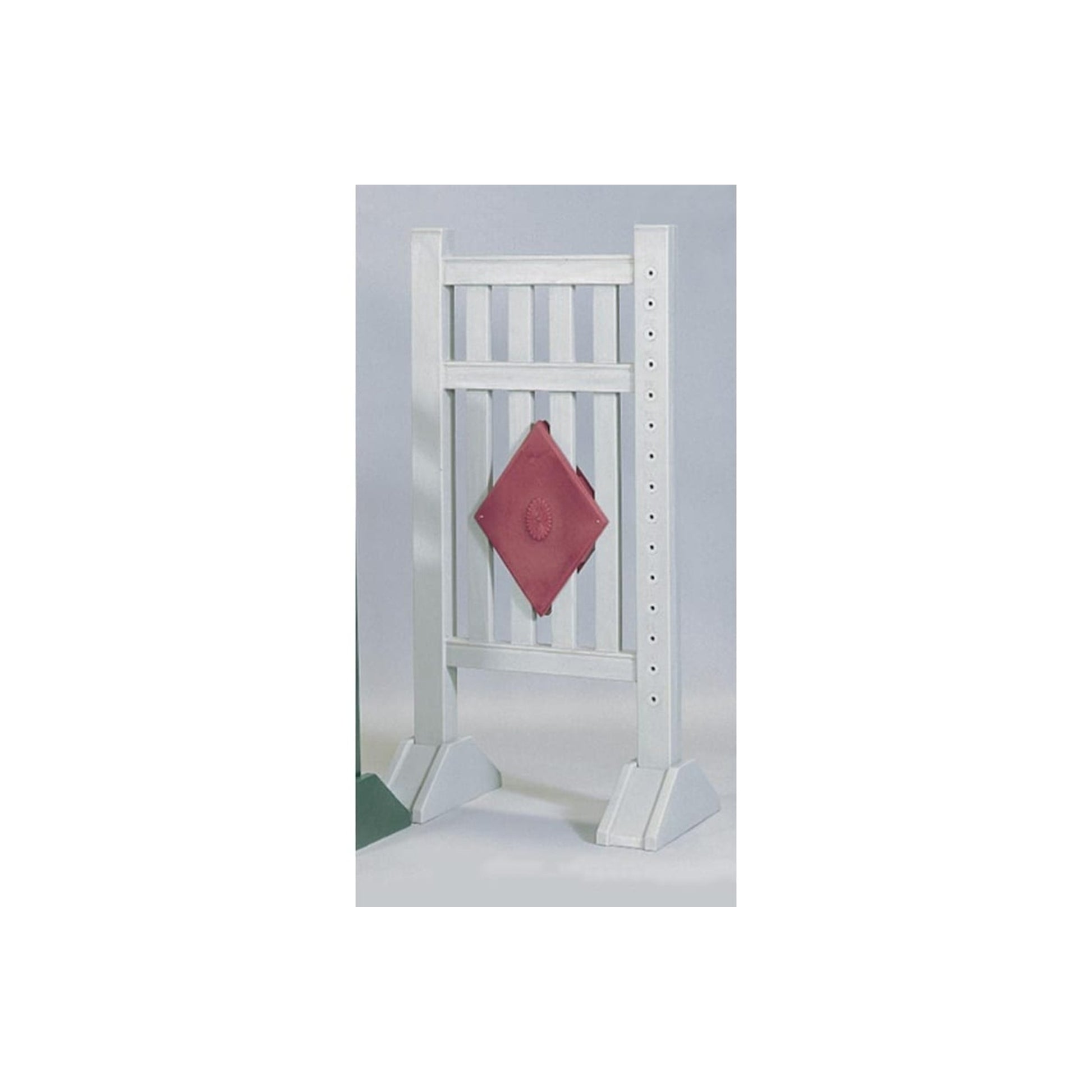 Burlingham Sports Straight Picket Diamond Two Tone 5 Ft Jump Standards