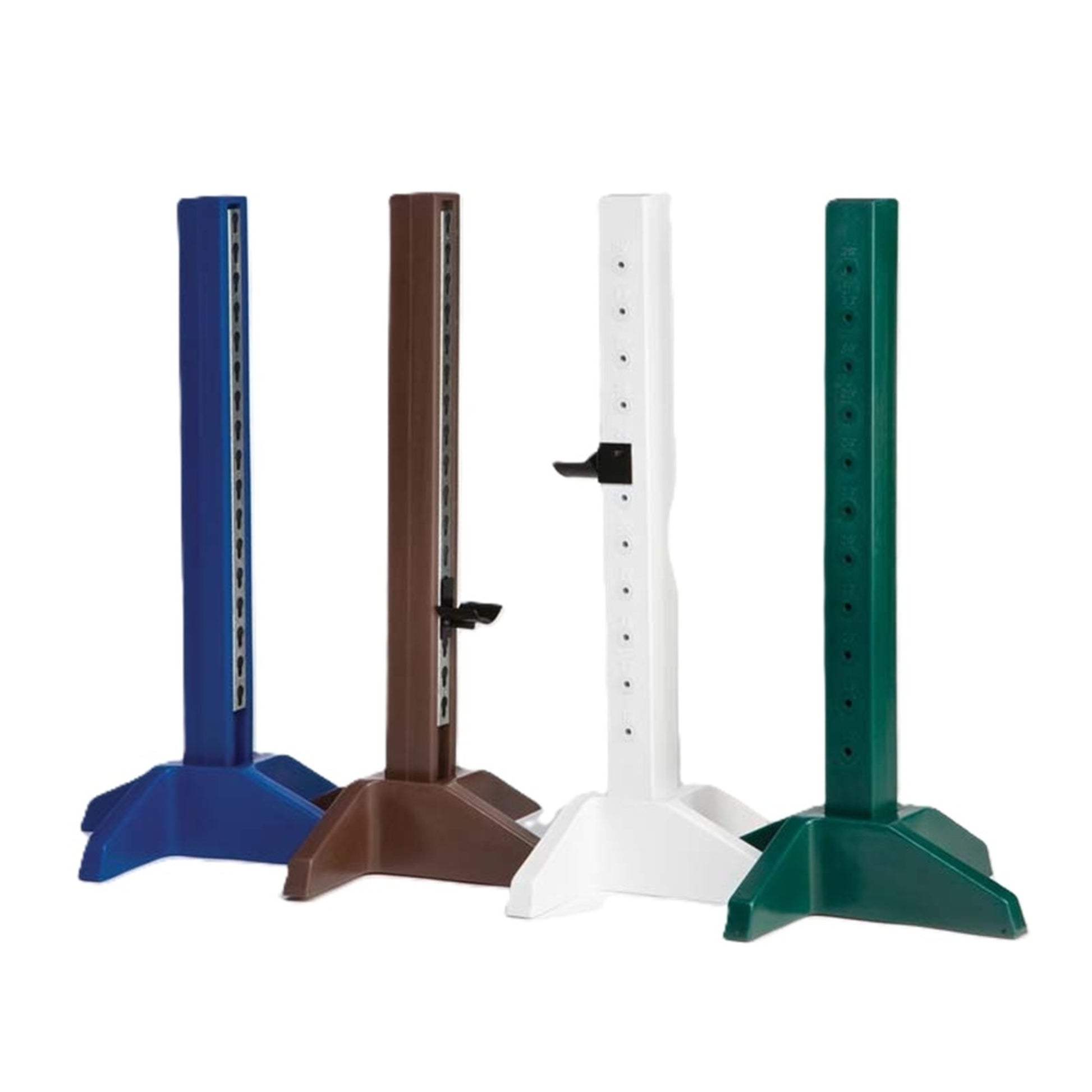 Burlingham Sports Pony Post Jump Standards - Metal Keyhole Tracks
