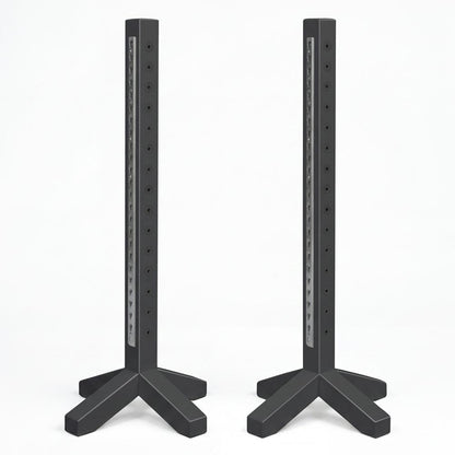 Burlingham Sports Schooling Standards 5 Ft - Metal Keyhole Tracks