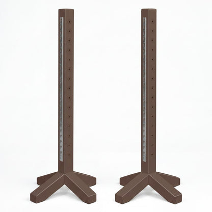 Burlingham Sports Schooling Standards 5 Ft - Metal Keyhole Tracks