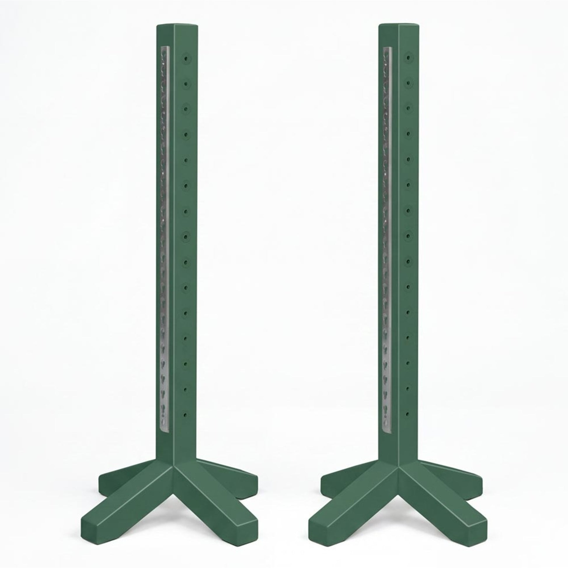Burlingham Sports Schooling Standards 5 Ft - Metal Keyhole Tracks