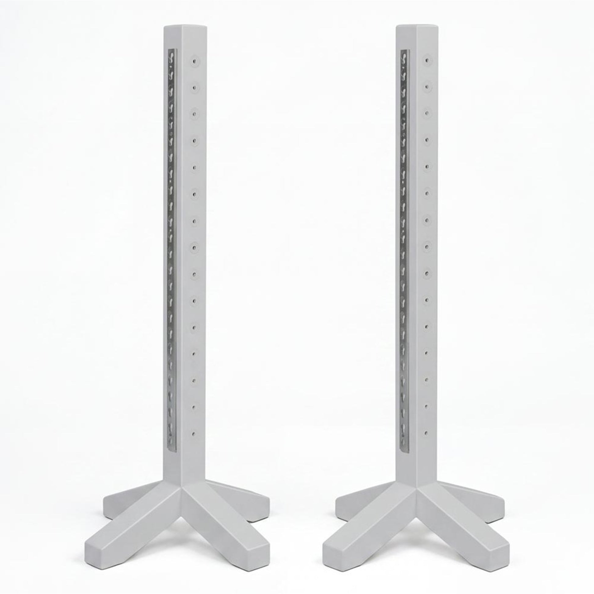 Burlingham Sports Schooling Standards 5 Ft - Metal Keyhole Tracks