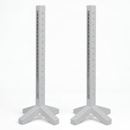 Burlingham Sports Schooling Standards 5 Ft - Metal Keyhole Tracks