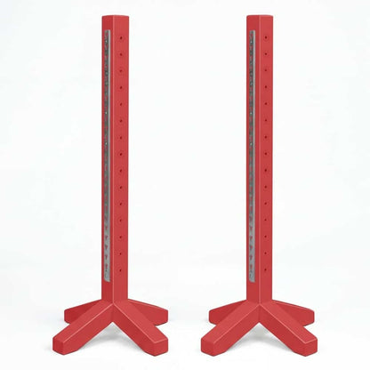 Burlingham Sports Schooling Standards 5 Ft - Metal Keyhole Tracks