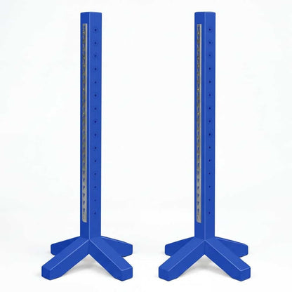 Burlingham Sports Schooling Standards 5 Ft - Metal Keyhole Tracks