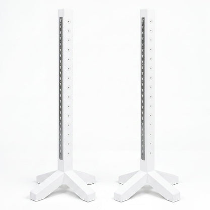Burlingham Sports Schooling Standards 5 Ft - Metal Keyhole Tracks